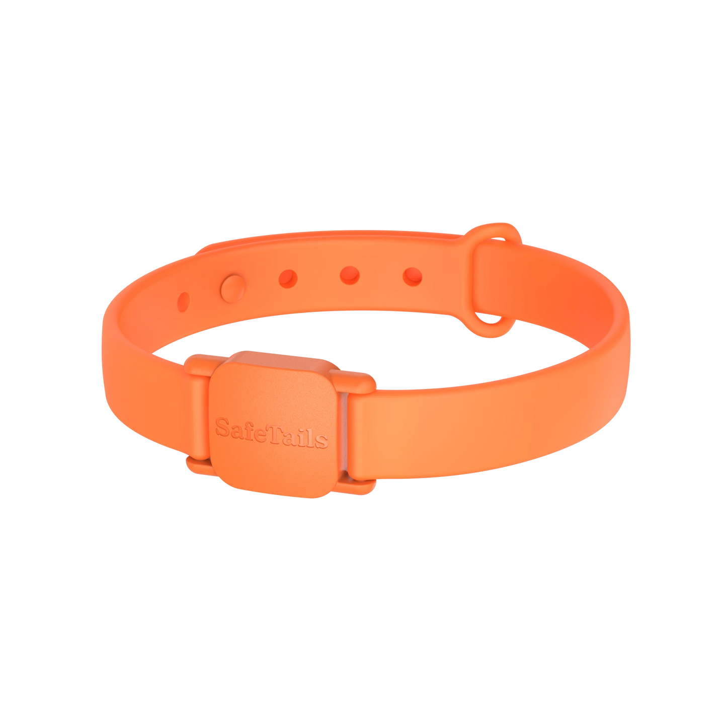 SafeTails Katzenhalsband – Tangerine Orange